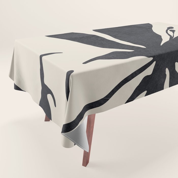 Abstract Art Minimal Flower Tablecloth Gallery Image 1
