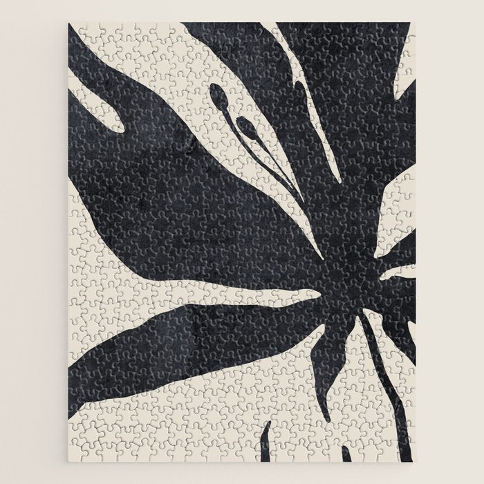 Abstract Art Minimal Flower Jigsaw Puzzle Gallery Image 1
