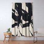 Abstract Art Minimal Flower Window Curtain Gallery Image 5