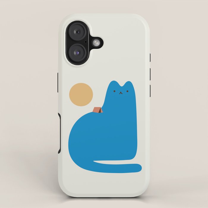 Cat Landscape 118B: Purrfect Campsite B iPhone Case Gallery Image 1