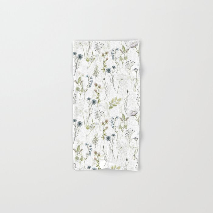 Wildflowers Meadow Botanical Flower Garden  Bath Towel Gallery Image 1