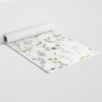 Wildflowers Meadow Botanical Flower Garden  Yoga Mat Gallery Image 2