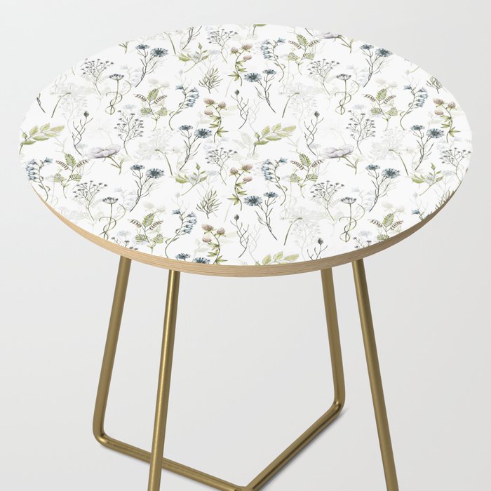 Wildflowers Meadow Botanical Flower Garden  Side Table Gallery Image 2