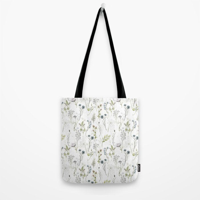 Wildflowers Meadow Botanical Flower Garden  Tote Bag Gallery Image 2