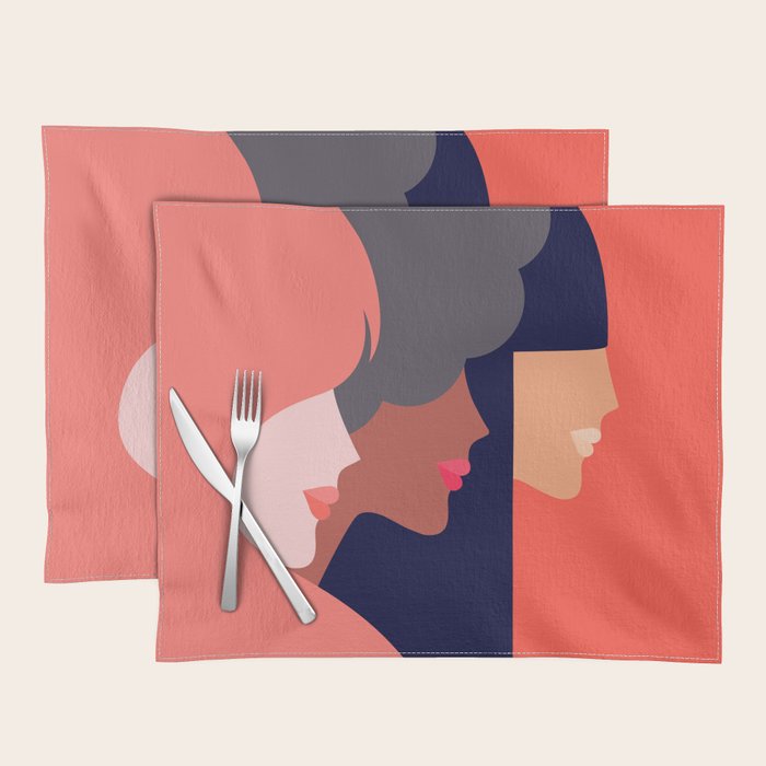Together, we can  #girlpower Placemat Gallery Image 1