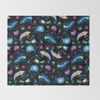 Zooplankton Throw Blanket Gallery Image 2