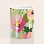 Bold Impressionist Floral Pattern Coffee Mug Gallery Image 4