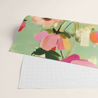 Bold Impressionist Floral Pattern Wrapping Paper Gallery Image 2