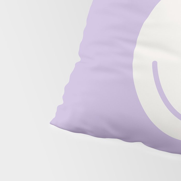 Happy Thoughts Lavender Pillow Sham Gallery Image 4