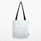Sea Glass Watercolor // Turquoise Blue and Green Ocean Glass Beach Art Tote Bag Gallery Image 2