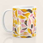 Abstract colorful flower art pattern Coffee Mug Gallery Image 3