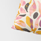 Abstract colorful flower art pattern Pillow Sham Gallery Image 4