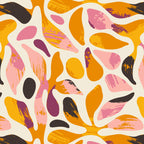 Abstract colorful flower art pattern Coffee Mug Gallery Image 2