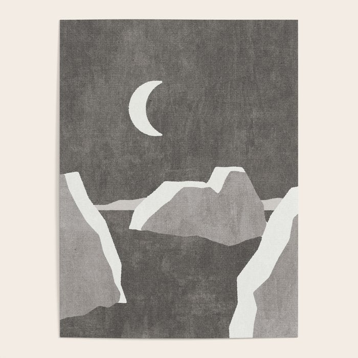 LANDSHAPES / Arctic - Night Poster Gallery Image 1