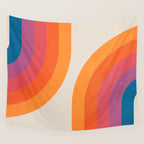 Vintage California Sun: Arches 02 Wall Tapestry Gallery Image 4