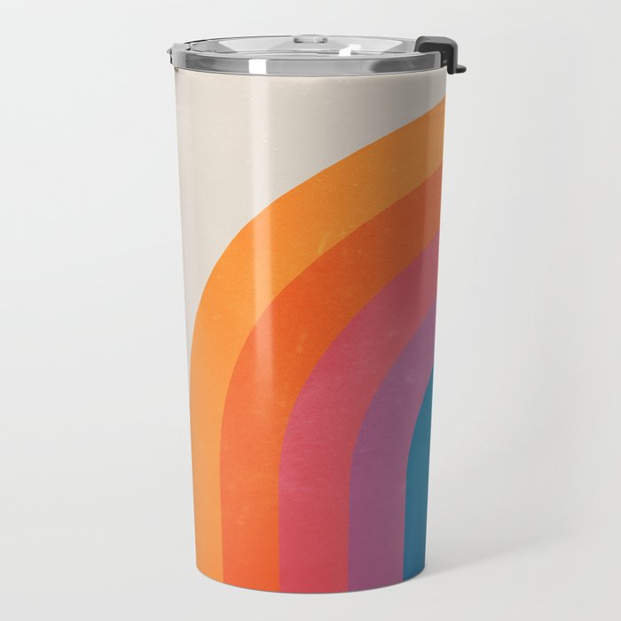Vintage California Sun: Arches 02 Travel Mug Gallery Image 2