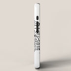 Lotus Blossom Mandala - Black Palette iPhone Case Gallery Image 2