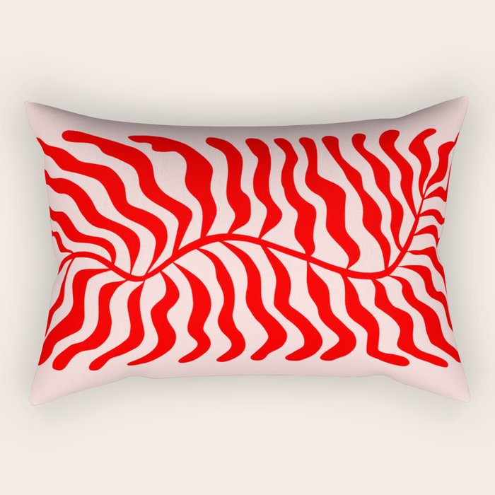 Funky Herbs: Matisse Edition Rectangular Pillow Gallery Image 2