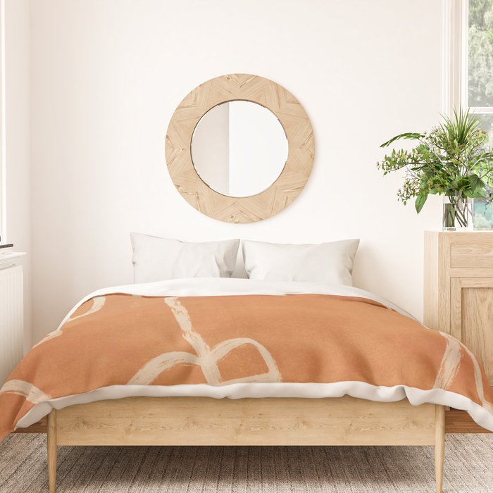 Abstract Face 25 Duvet Cover Gallery Image 3