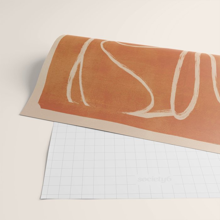 Abstract Face 25 Wrapping Paper Gallery Image 2