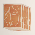 Abstract Face 25 Wrapping Paper Gallery Image 3