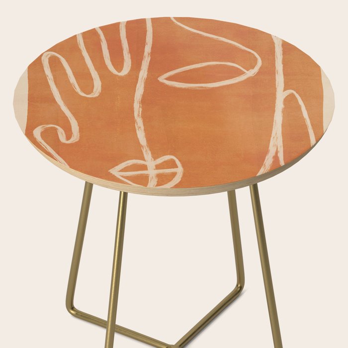 Abstract Face 25 Side Table Gallery Image 2