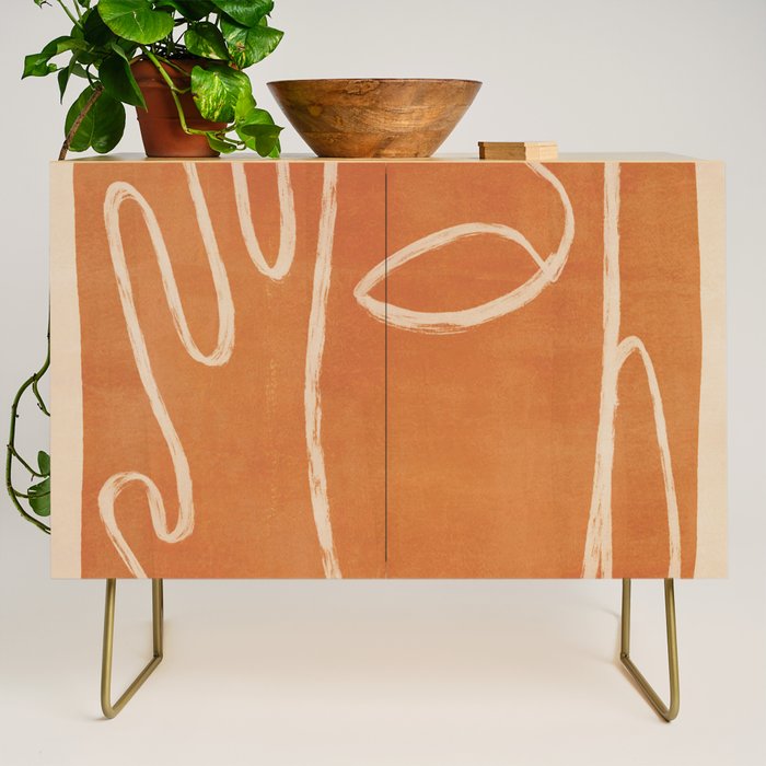 Abstract Face 25 Credenza Gallery Image 1