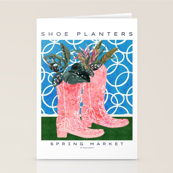 Shoe Planters Stationery Card Gallery Image 2