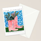 Shoe Planters Stationery Card Gallery Image 2