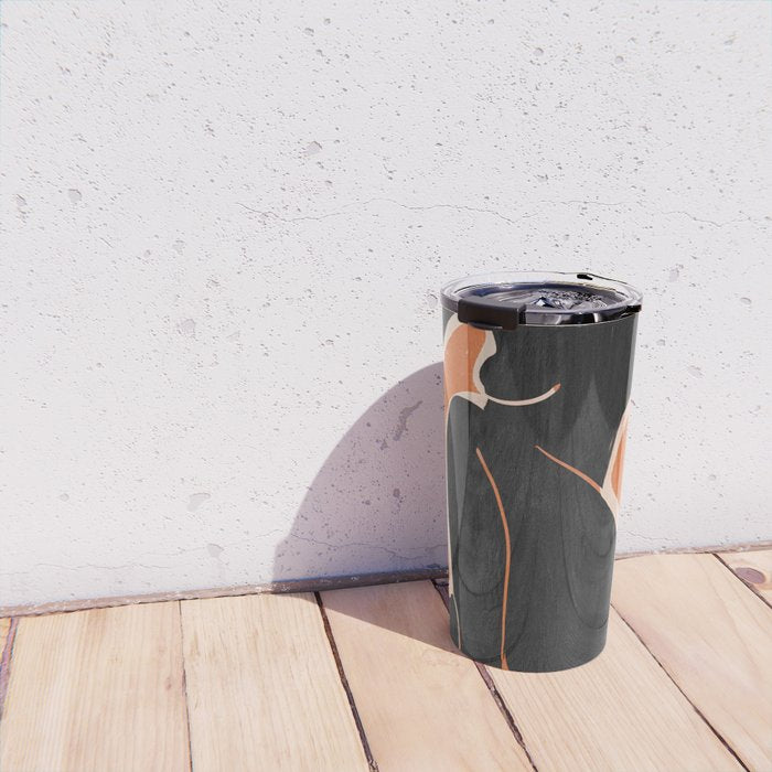 Abstract Art Female Figure 26 Travel Mug Gallery Image 4
