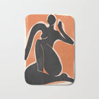 Abstract Art Female Figure 26 Bath Mat Gallery Image 1