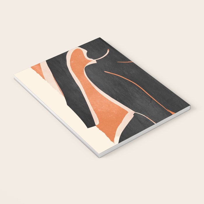 Abstract Art Female Figure 26 Notebook Gallery Image 3