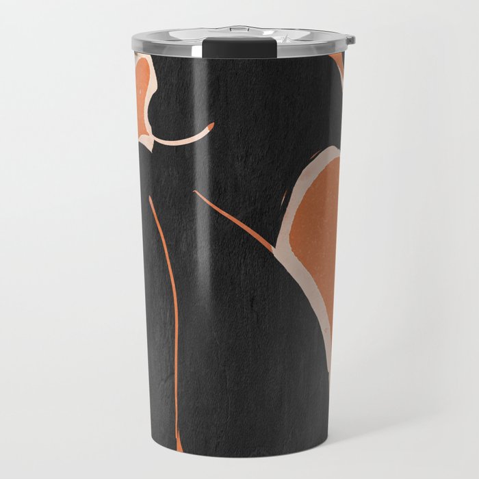 Abstract Art Female Figure 26 Travel Mug Gallery Image 1
