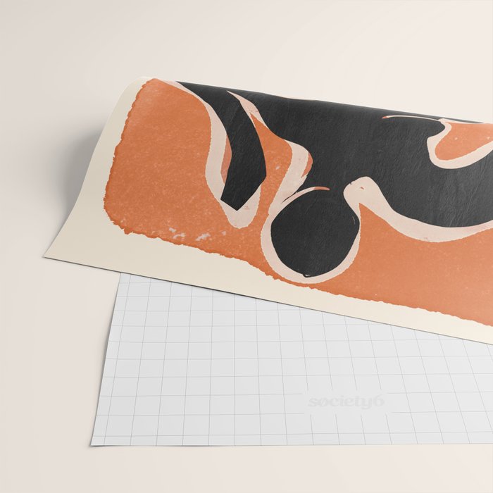 Abstract Art Female Figure 26 Wrapping Paper Gallery Image 2