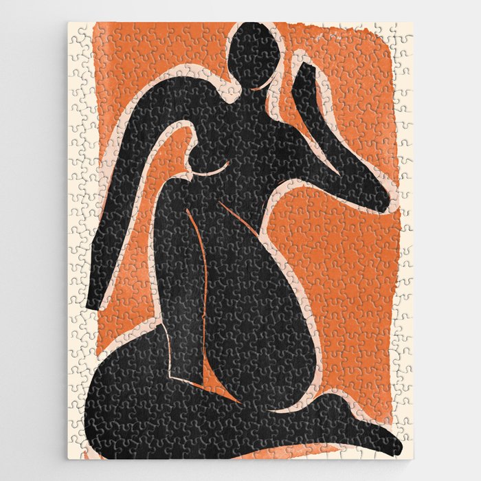 Abstract Art Female Figure 26 Jigsaw Puzzle Gallery Image 1