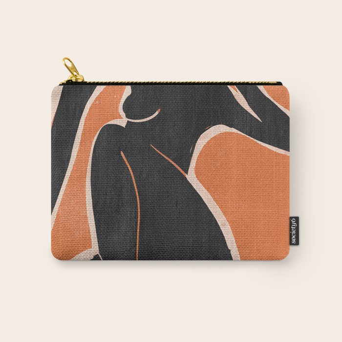 Abstract Art Female Figure 26 Carry All Pouch Gallery Image 1