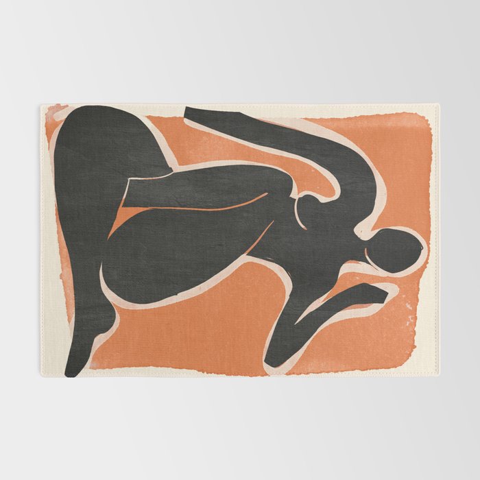 Abstract Art Female Figure 26 Rug Gallery Image 2