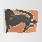 Abstract Art Female Figure 26 Rug Gallery Image 2