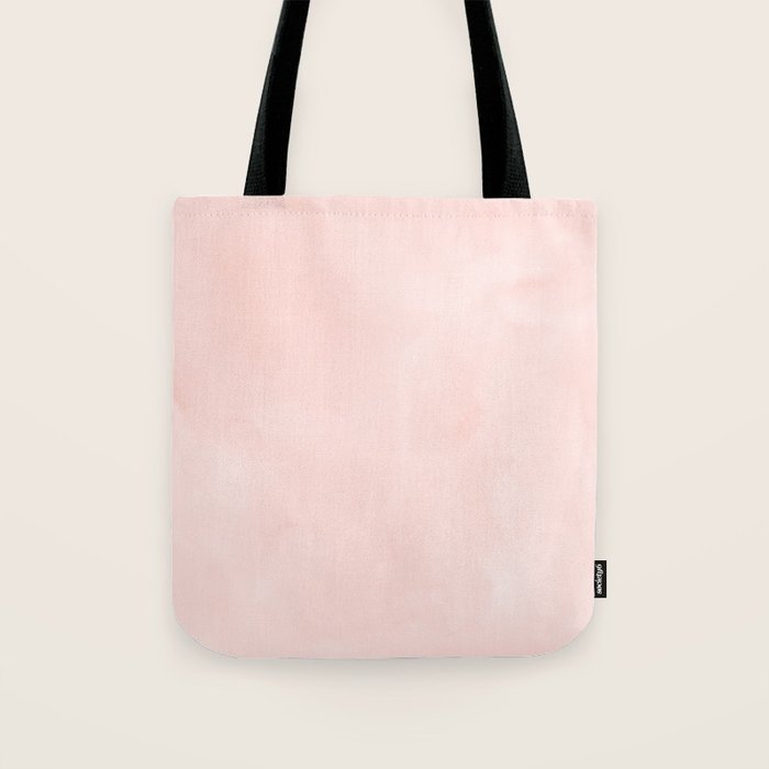 Seashell Pink Watercolor Tote Bag Gallery Image 1