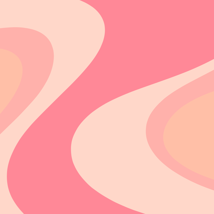 Blush Dream - Retro Pink Abstract Coffee Mug Gallery Image 2