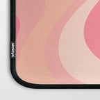 Blush Dream - Retro Pink Abstract Laptop Sleeve Gallery Image 3