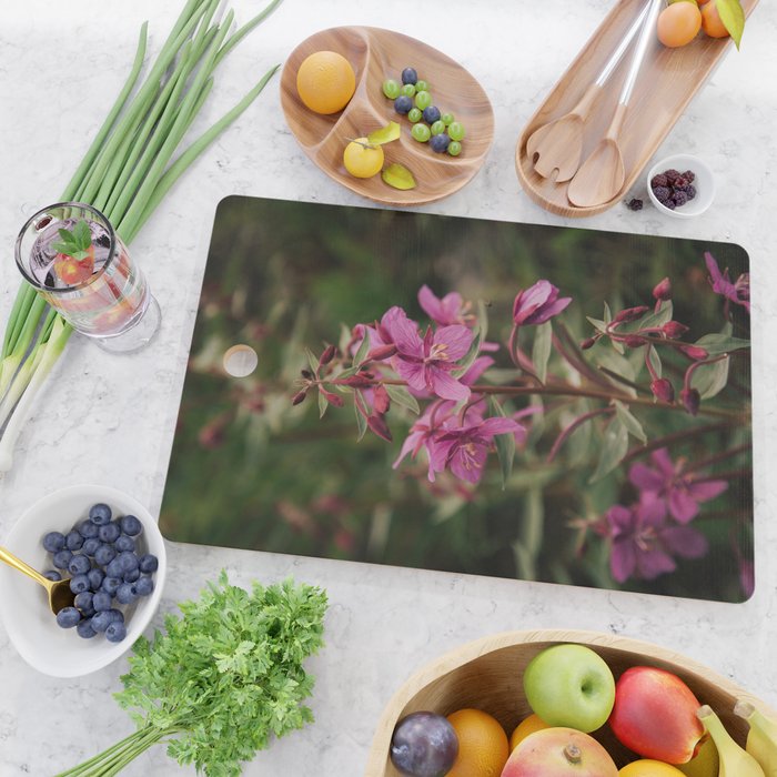 River Beauty Willowherb Cutting Board Gallery Image 2