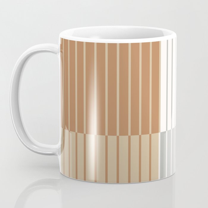 Color Block Line Abstract LXXVI Coffee Mug Gallery Image 3