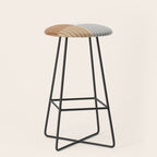 Color Block Line Abstract LXXVI Stool Gallery Image 1