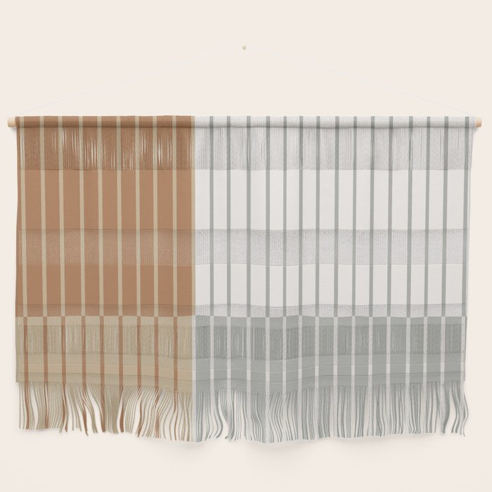 Color Block Line Abstract LXXVI Wall Hanging Gallery Image 1