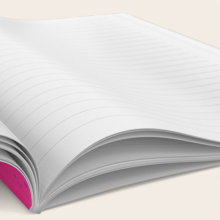 Splatter Paint Black Notebook Gallery Image 2