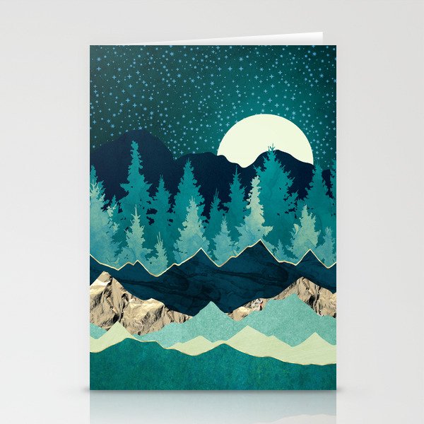 Sage Forest Stationery Card Gallery Image 2