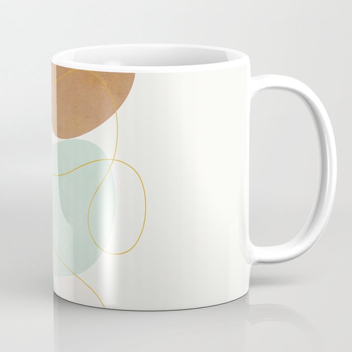 Soft Abstract Shapes 16 Coffee Mug Gallery Image 1