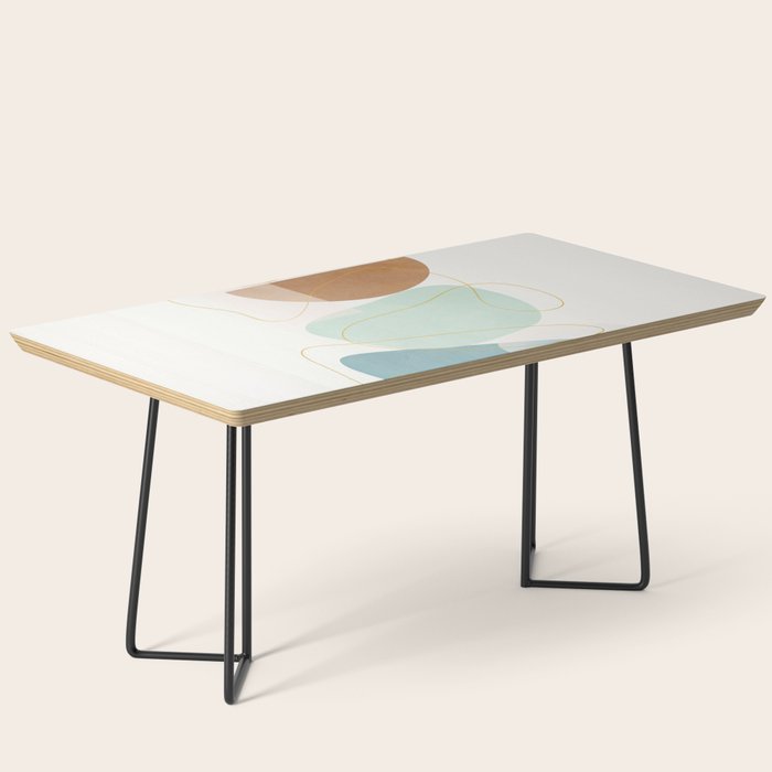 Soft Abstract Shapes 16 Coffee Table Gallery Image 1