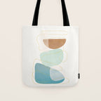 Soft Abstract Shapes 16 Tote Bag Gallery Image 1